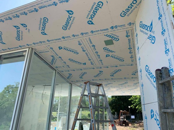 Гипсокартон за външно приложение Rigips Glasroc X - 12,5/1200/2000 мм