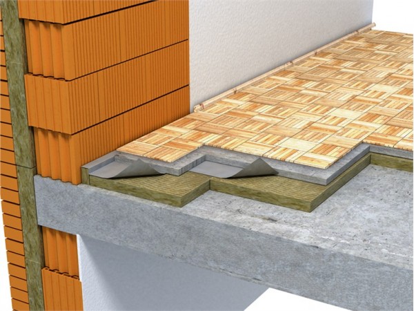 Подова каменна вата Rockwool Steprock HD - 20/600/1000 мм