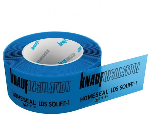 Универсална едностранно лепяща лента Knauf Insulation Homeseal LDS Solifit-1 60 mm - 25 m