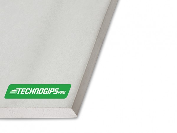 Гипскартон Техногипс стандартен Technogips Pro A - 12,5/1200/3000 мм