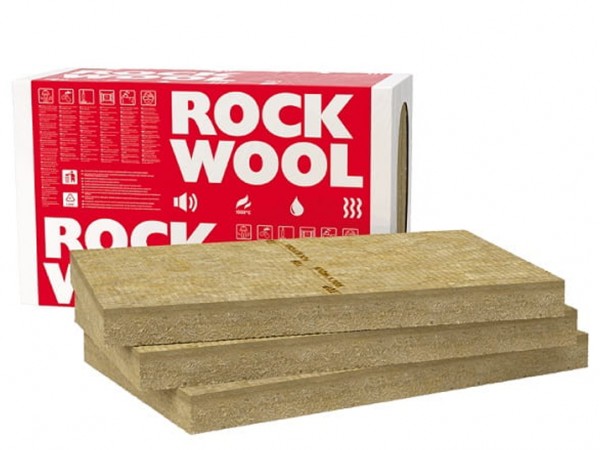 Фасадна каменна вата Rockwool Frontrock RPPT - 30/600/1200 мм