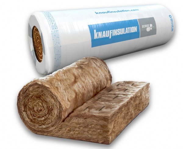 Стъклена вата Knauf Insulation NatuRoll Plus ролка - 50/600/2х8200 мм