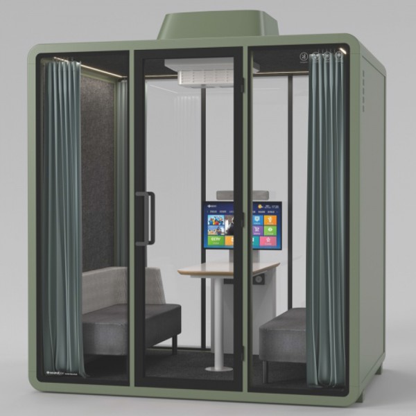 Водоустойчива Акустична Кабина - Soundbox Acoustic Silence Booth - SRPW-L (F6) - 2200/1586/2300 cm