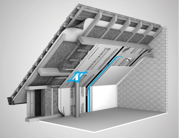 Универсална едностранно лепяща лента Knauf Insulation Homeseal LDS Solifit-1 60 mm - 25 m