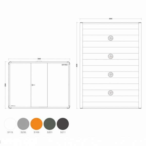 Акустична Кабина - Soundbox Acoustic Silence Booth - SRP-XXL (F8) - 3000/4286/2300 cm