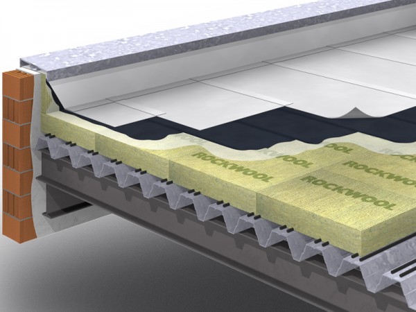 Покривна каменна вата Rockwool Monrock Max E