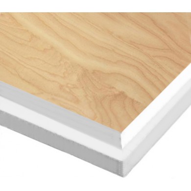 10 бр. Минералфазер Пана KCS KNAUF Ceiling Solutions Varioline Wood Birch Tegular 15 паднал борд - 19/600/600 мм