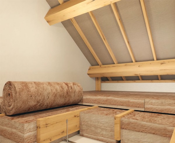Стъклена вата Knauf Insulation NatuRoll Plus ролка - 50/600/2х8200 мм