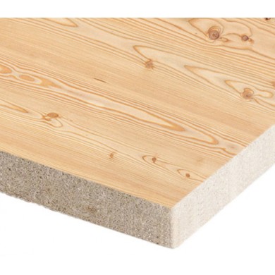 10 бр. Минералфазер Пана KCS KNAUF Ceiling Solutions Varioline Wood Larch Board прав борд - 19/600/600 мм