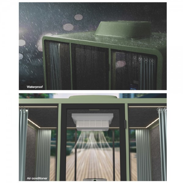 Водоустойчива Акустична Кабина - Soundbox Acoustic Silence Booth - SRPW-XXL (F8) - 3000/4286/2300 cm