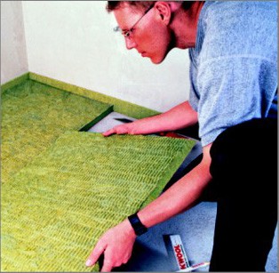 Подова каменна вата Rockwool Steprock HD - 20/600/1000 мм