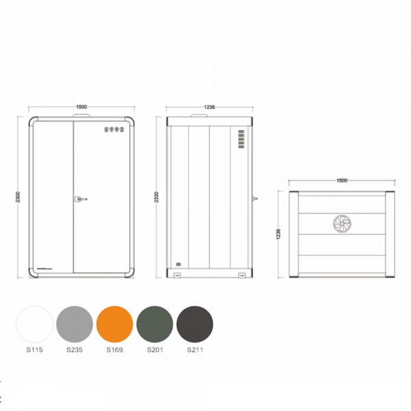 Двойна Акустична Кабина - Soundbox Acoustic Silence Booth - SR-M (E5)